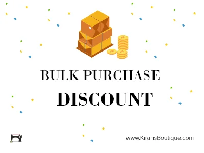 Bulk purchase discount