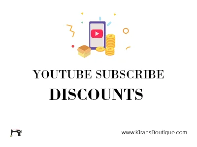 Youtube subscribe discount