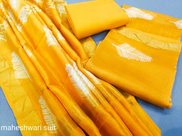 Amber maheshwari silk suit ethnic ladies suits online