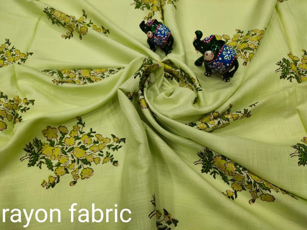 Light Lima pure Rayon running fabric dress material set