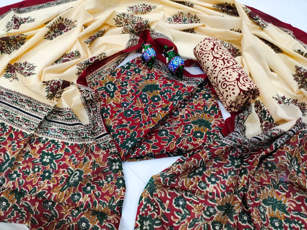Sangria cotton salwar suits dress