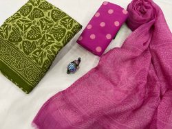 Green And Orchid office wear simple salwar suit design