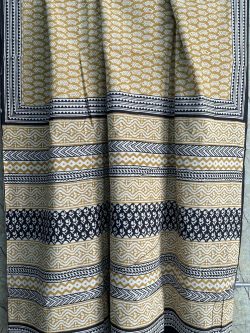 Bronze cotton sarees with blouse