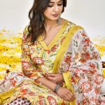 Sun-kissed Yellow Maheshwari Salwar Kameez with Artisanal Dupatta – Limited Edition