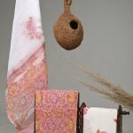Radiant Rose Hand Block Print Kota Doria Fabric – Summers Unstitched Luxury