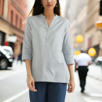 Soft Gray Linen Kurta – Redefining Casual Elegance