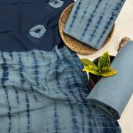Classic Indigo Tie-Dye Salwar Suit – Ethereal Summer Elegance