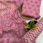 Pink Paisley Block Printed Cotton Suit – Artisan Summer Collection
