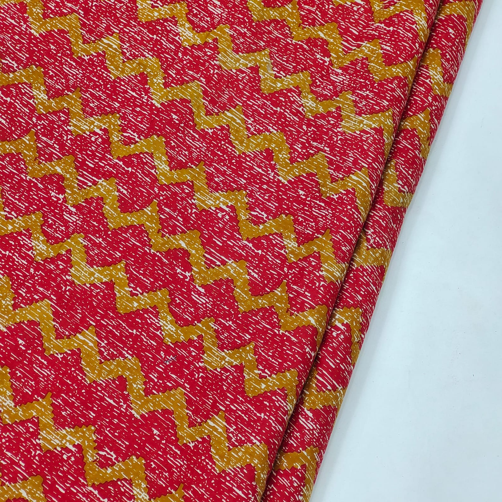 Crimson pure cotton running material set